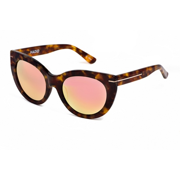 Hadid Runway tortoise shell Sunglasses w - New in Box - Picture 1 of 11